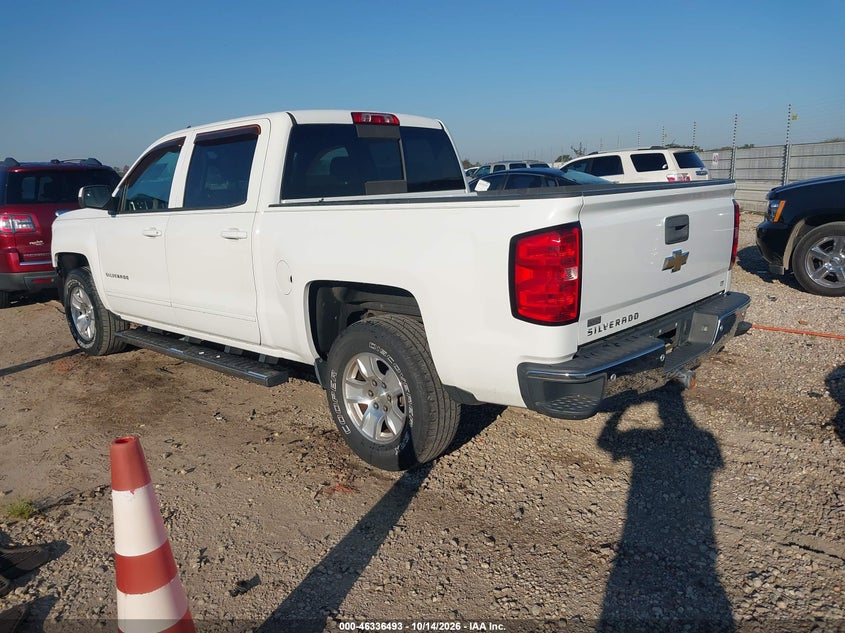 Vin: 3gcpcrec7fg168798, lot: 46836752, chevrolet silverado 1500 1lt 20153
