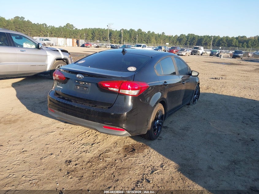 Vin: 3kpfk4a79je180496, lot: 46836763, kia forte lx 20184