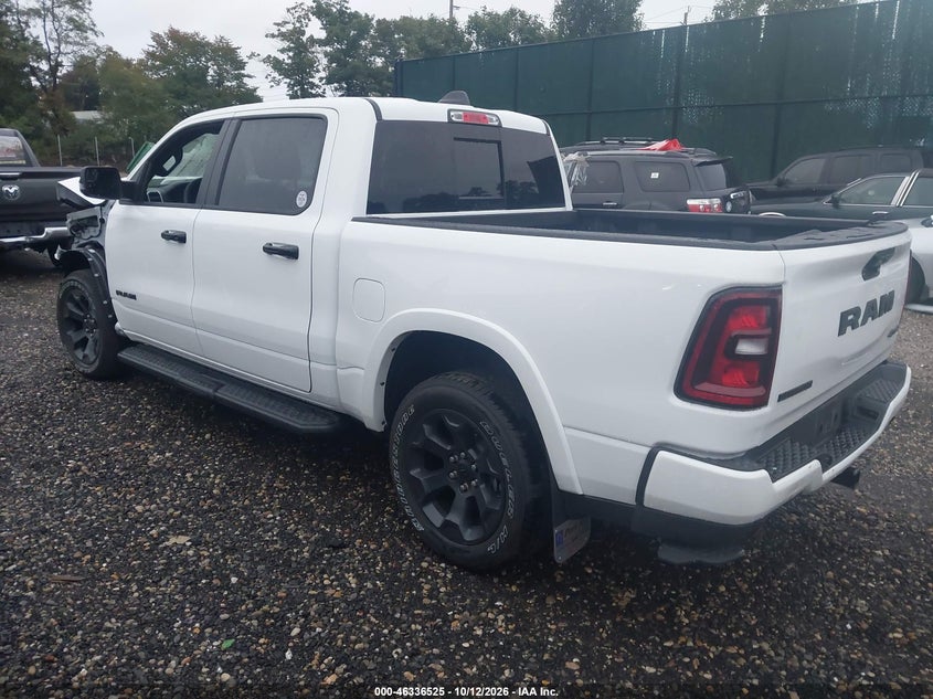 Vin: 1c6srfft1tn339321, lot: 46836784, ram 1500 big horn  4x4 5'7 box 20263
