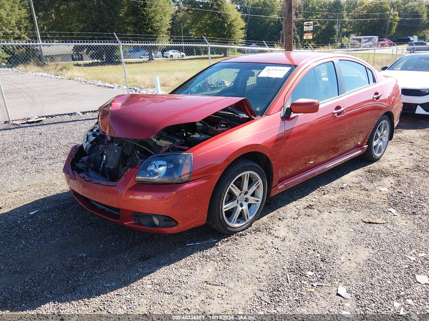 Vin: 4a32b3ff4ae013920, lot: 46836820, mitsubishi galant es/se 20102