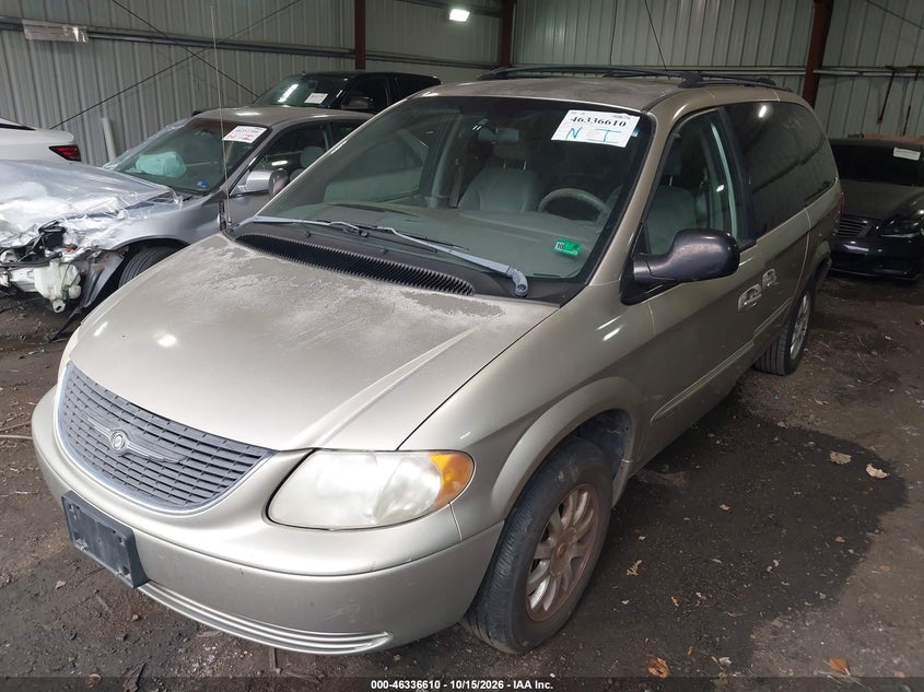 2003 Chrysler Town & Country Lx, Оба бока, IAAI, VIN 2C4GP44L73R200826 — фото 2