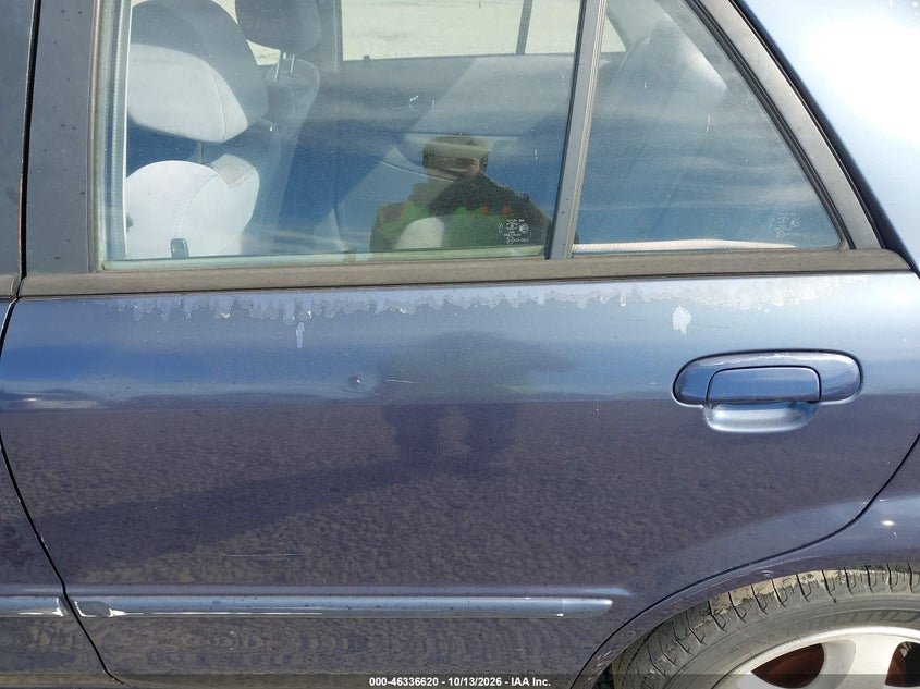 MAZDA PROTEGE 2000 VIN JM1BJ2213Y0212197