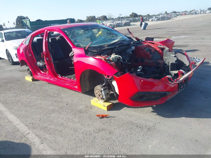 Vin: 2hgfc2f81kh536319, lot: 46836946, honda civic sport 20191