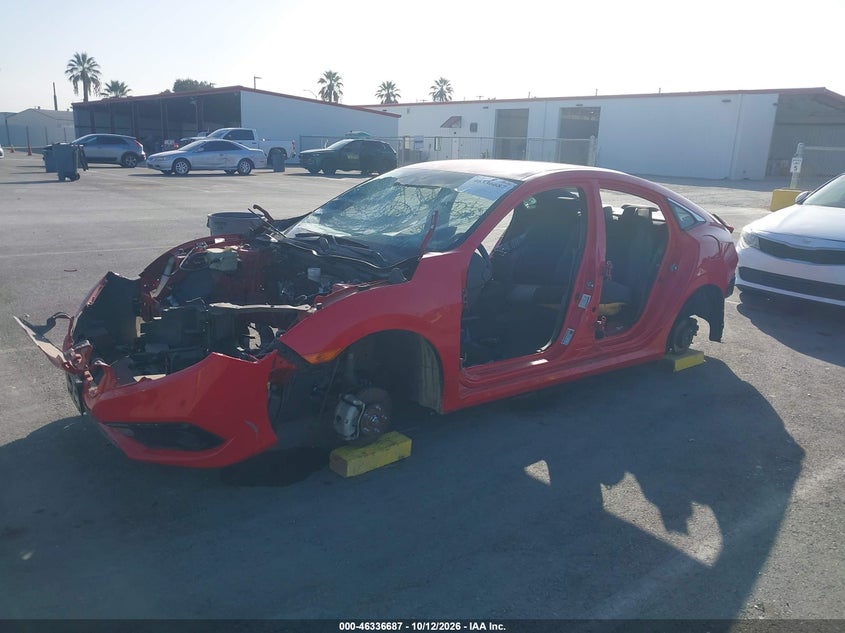 Vin: 2hgfc2f81kh536319, lot: 46836946, honda civic sport 20192