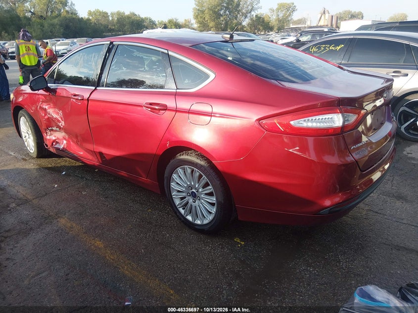 Vin: 3fa6p0lu2dr243194, lot: 46836956, ford fusion hybrid se 20133