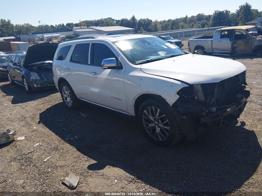 Vin: 1c4rdheg4ec520286, lot: 46836991, dodge durango citadel 20141