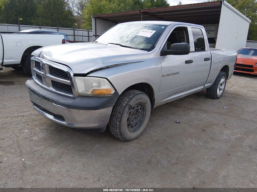 Vin: 1c6rd6fp1cs297668, lot: 46836999, ram 1500 st 20122