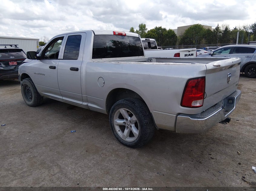 Vin: 1c6rd6fp1cs297668, lot: 46836999, ram 1500 st 20123
