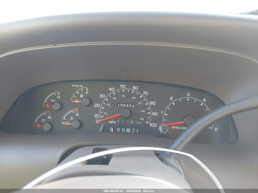 FORD EXCURSION 2000 VIN 1FMNU43S7YED23907