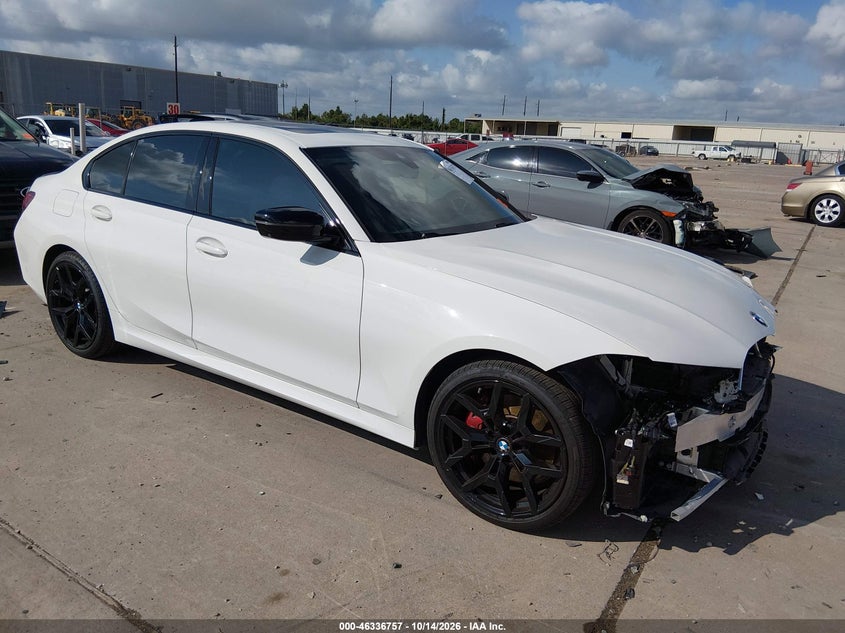 Vin: 3mw69cw02s8f49875, lot: 46837016, bmw 330i 20251