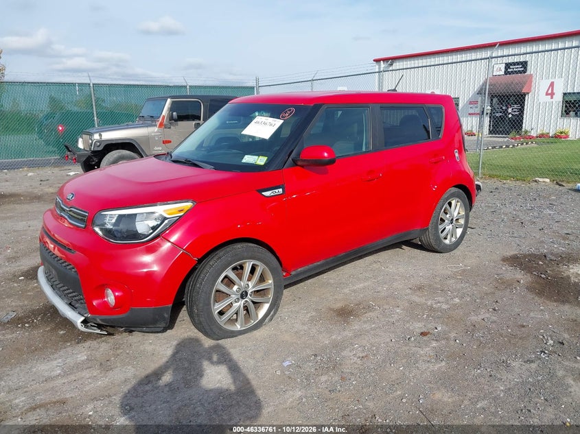 Vin: kndjp3a56k7691007, lot: 46837020, kia soul + 20192
