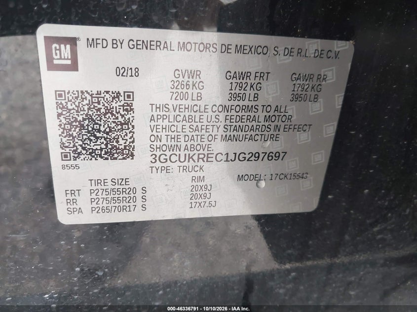 2018 CHEVROLET SILVERADO 1500 2LT · Фото 9