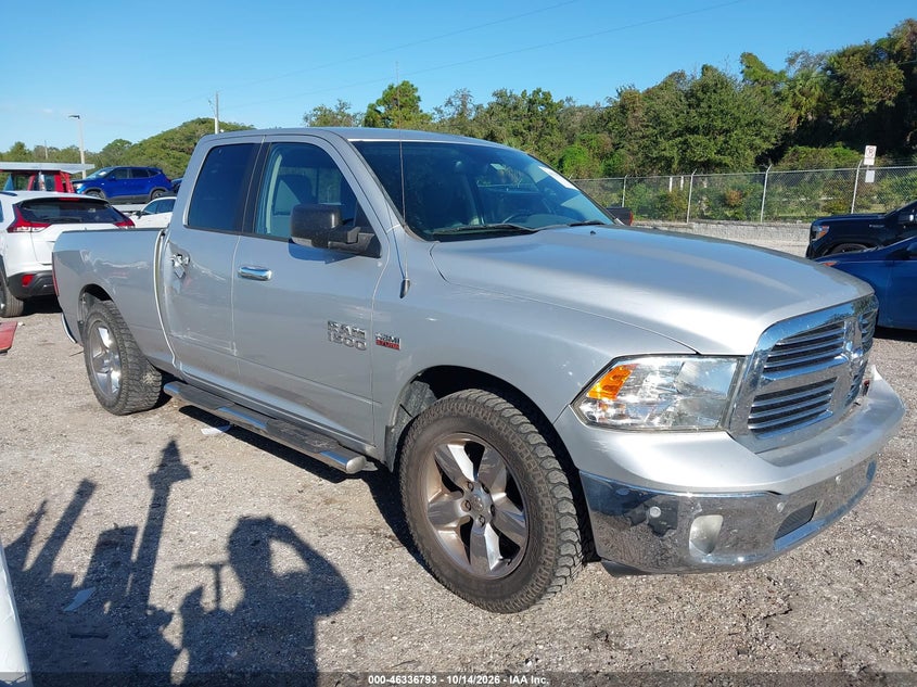 Vin: 1c6rr7gt2js120532, lot: 46837052, ram 1500 big horn  4x4 6'4 box 2018 img_1