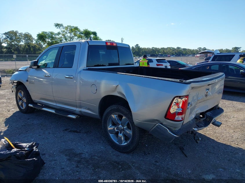 Vin: 1c6rr7gt2js120532, lot: 46837052, ram 1500 big horn  4x4 6'4 box 20183