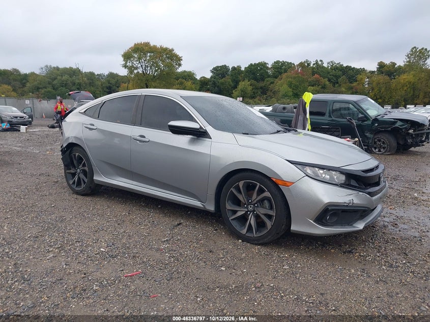 Vin: 2hgfc2f85kh586172, lot: 46837057, honda civic sport 2019 img_1
