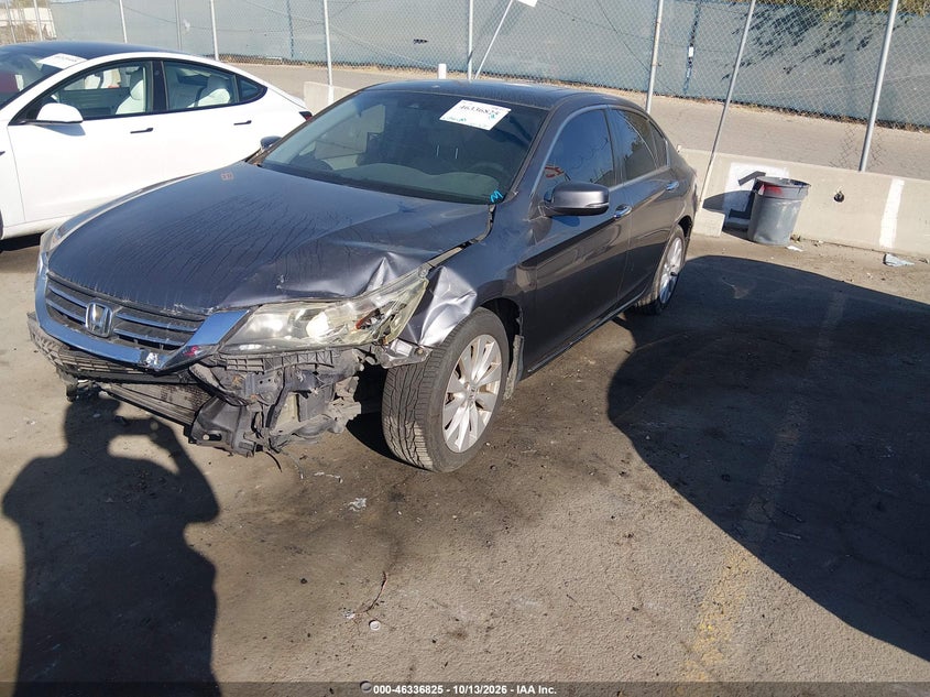 Vin: 1hgcr2f83da228121, lot: 46837084, honda accord ex-l 20132
