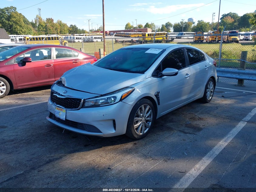 Vin: 3kpfk4a70he140074, lot: 46837096, kia forte lx 20172