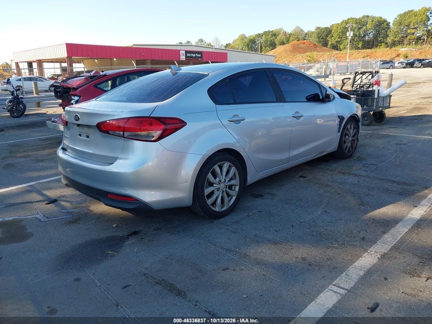 Vin: 3kpfk4a70he140074, lot: 46837096, kia forte lx 20174