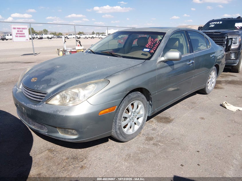 LEXUS ES 330 2004 VIN JTHBA30G745041219