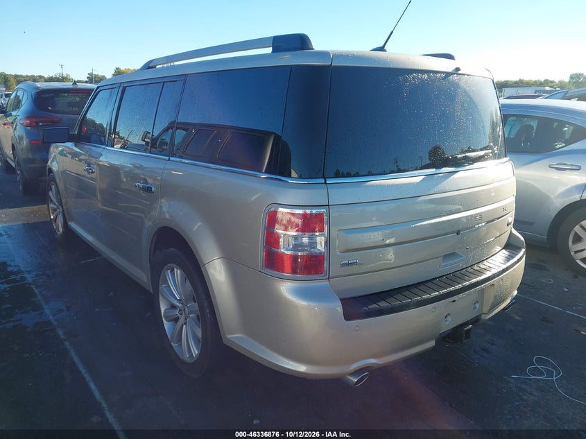 Vin: 2fmgk5c81jba14704, lot: 46837136, ford flex sel 20183