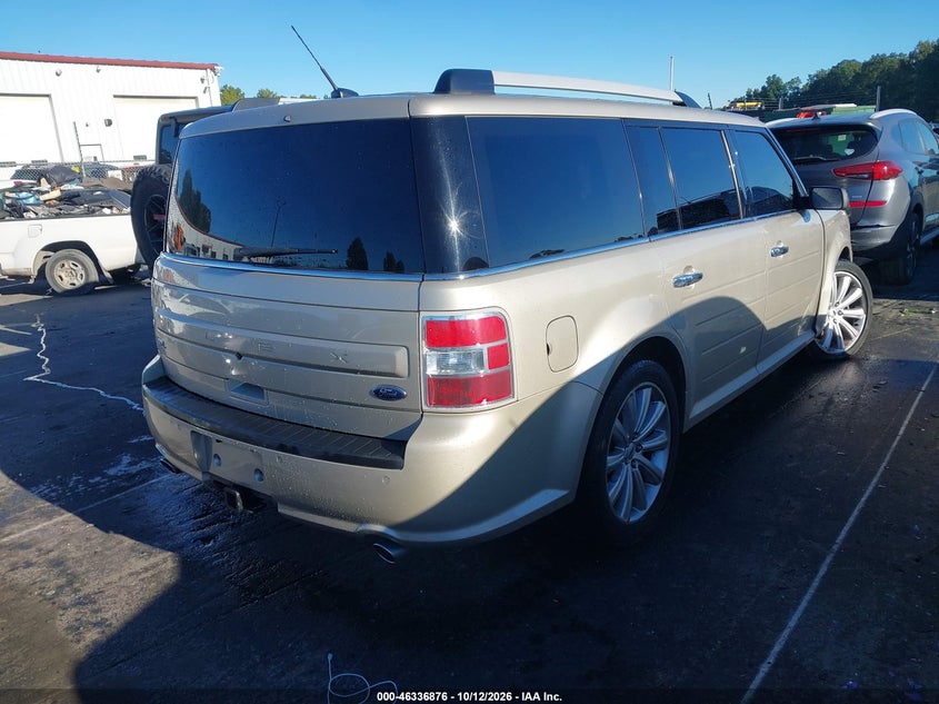 Vin: 2fmgk5c81jba14704, lot: 46837136, ford flex sel 20184