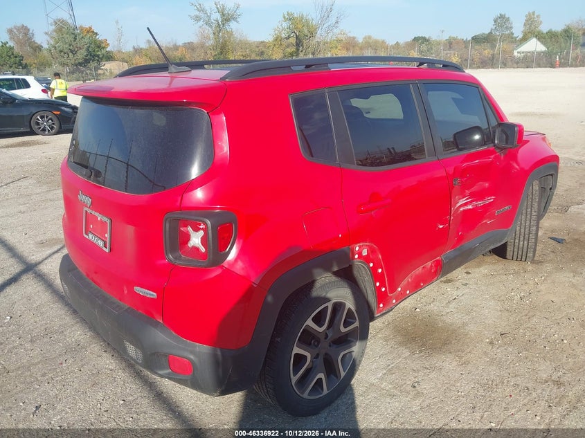Vin: zaccjabt6fpc29681, lot: 46837181, jeep renegade latitude 20154