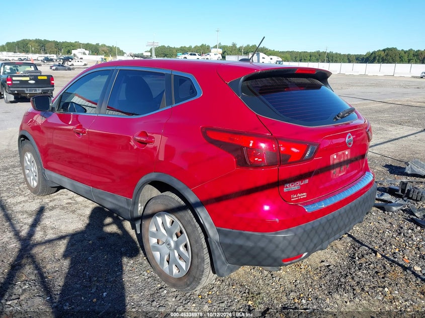 Vin: jn1bj1cp5hw006134, lot: 46837234, nissan rogue sport s 20173