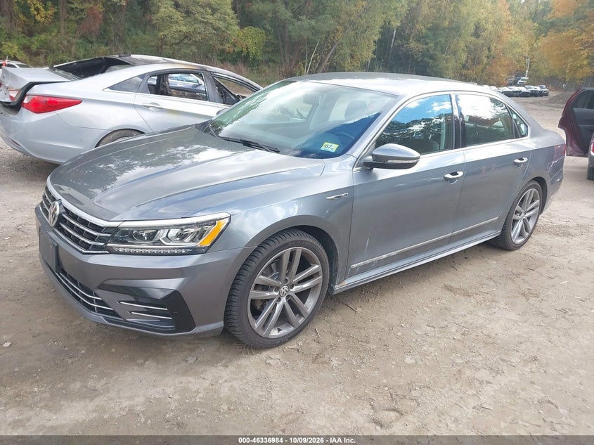 2017 Volkswagen Passat 1.8T R-Line, Normal Wear & Tear, IAAI, VIN 1VWDT7A34HC001055 — photo 2
