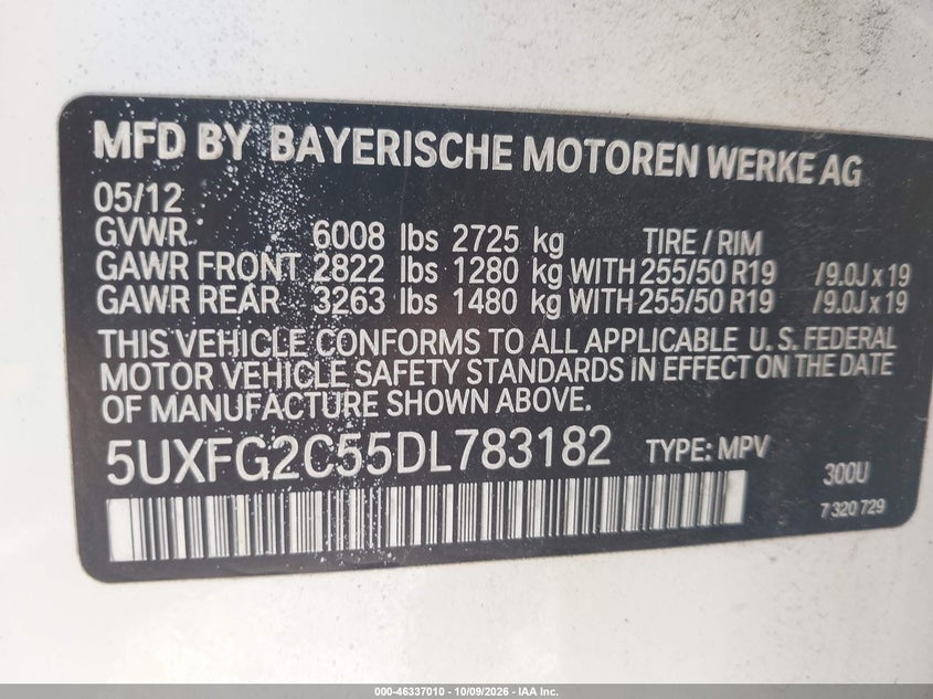 2013 BMW X6 XDRIVE35I · Фото 9