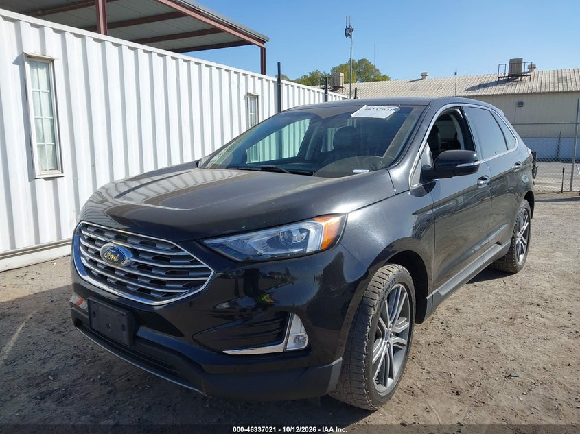 Vin: 2fmpk3k91kbc06883, lot: 46837279, ford edge titanium 20192
