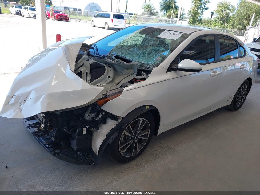 Vin: 3kpf24ad2pe586666, lot: 46837284, kia forte lxs 20232