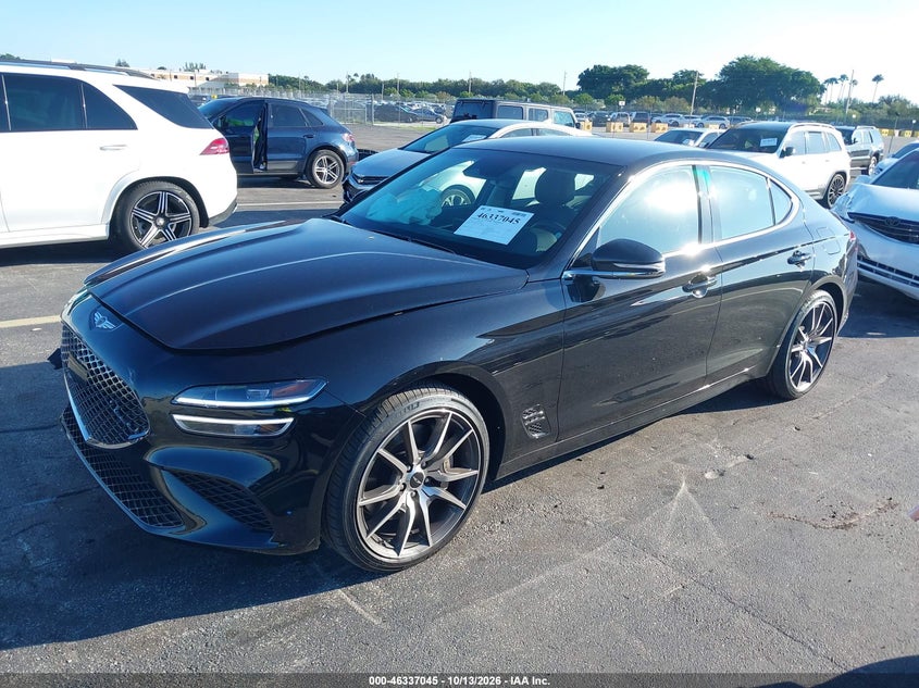 Vin: kmtg14sc5tu172789, lot: 46837304, genesis g70 2.5t rwd 20262