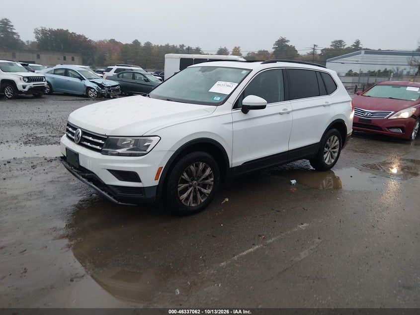 2019 Volkswagen Tiguan 2.0T Se/2.0T Sel/2.0T Sel R-Line/2.0T Sel R-Line Black, Удар спереди, IAAI, VIN 3VV2B7AXXKM040594 — фото 2