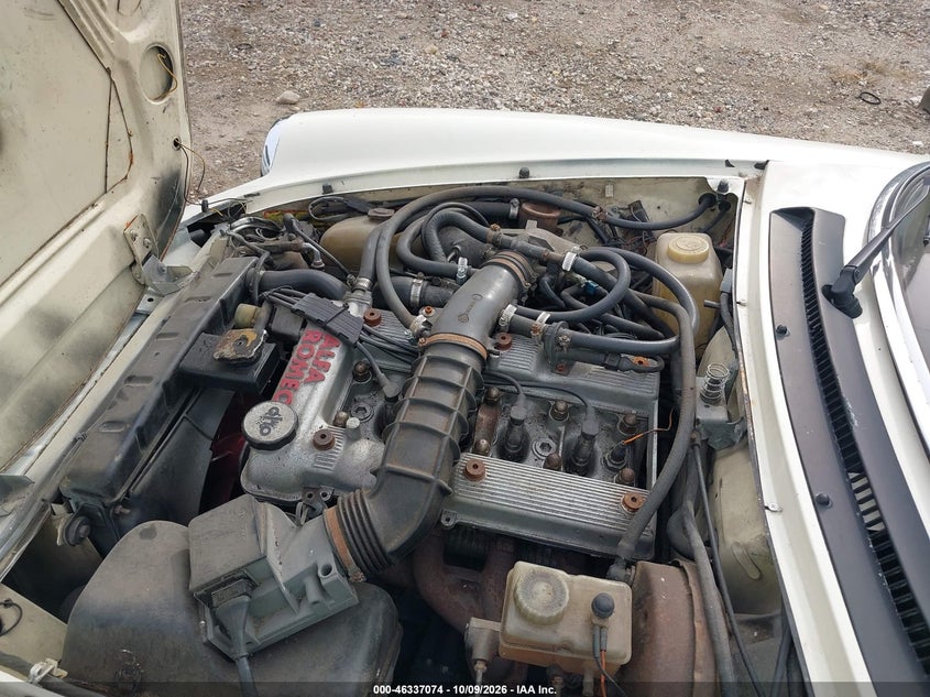 ALFA-ROMEO SPIDER 1987 VIN ZARBA5640H1045917