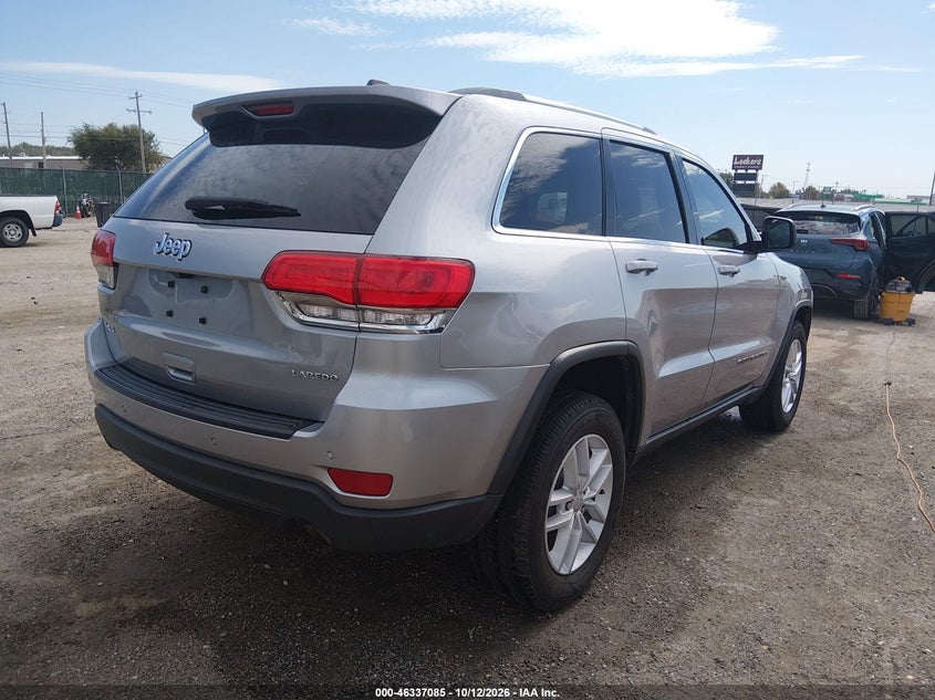 Vin: 1c4rjfag9jc295991, lot: 46837344, jeep grand cherokee laredo e 4x4 20184