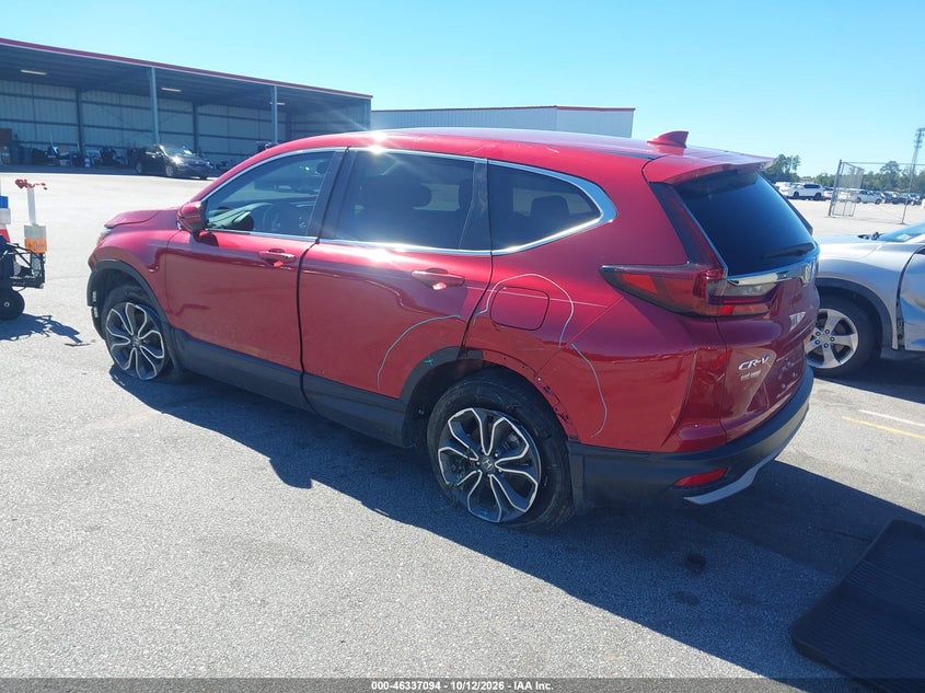 Vin: 7farw2h81le014463, lot: 46837353, honda cr-v awd ex-l 20203