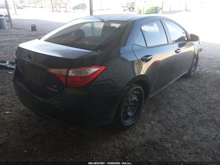 Vin: 5yfburhe2ep076513, lot: 46837356, toyota corolla le 20144