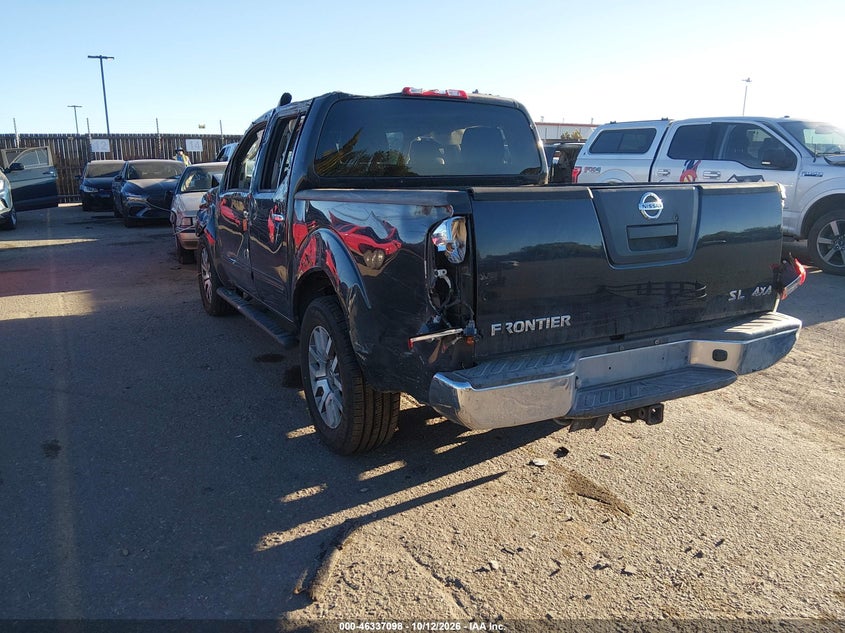 Vin: 1n6ad0ev8bc400271, lot: 46837357, nissan frontier sl 20113