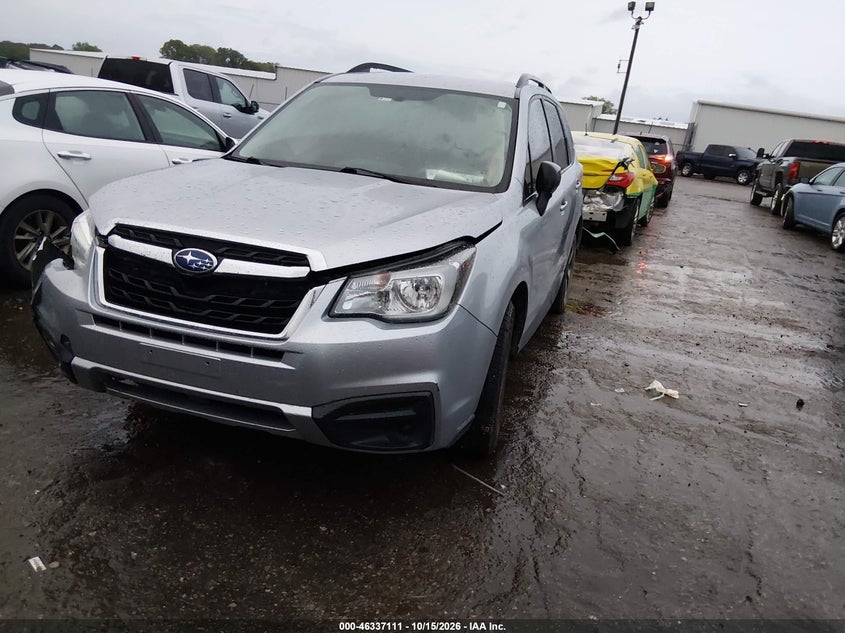 2018 Subaru Forester 2.5I, Right Side, IAAI, VIN JF2SJABC1JH549391 — photo 2