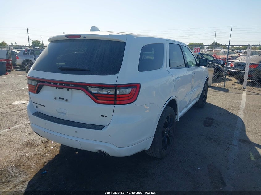 Vin: 1c4rdjdg1kc799068, lot: 46837409, dodge durango gt plus awd 20194