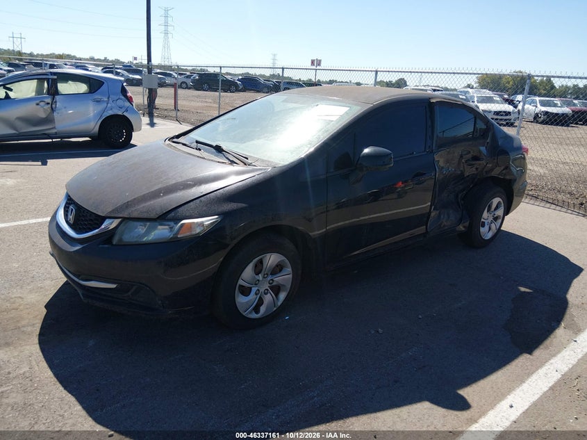 Vin: 19xfb2f58de059815, lot: 46837420, honda civic lx 20132