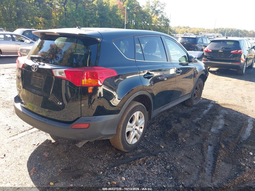 Vin: 2t3zfrev1fw154641, lot: 46837487, toyota rav4 le 20154
