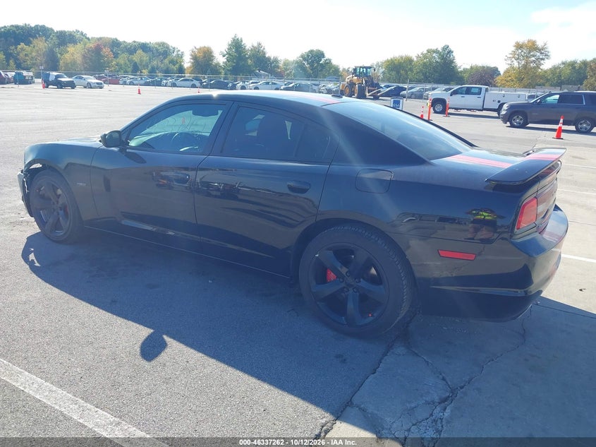 Vin: 2c3cdxct1eh308043, lot: 46837521, dodge charger r/t 20143