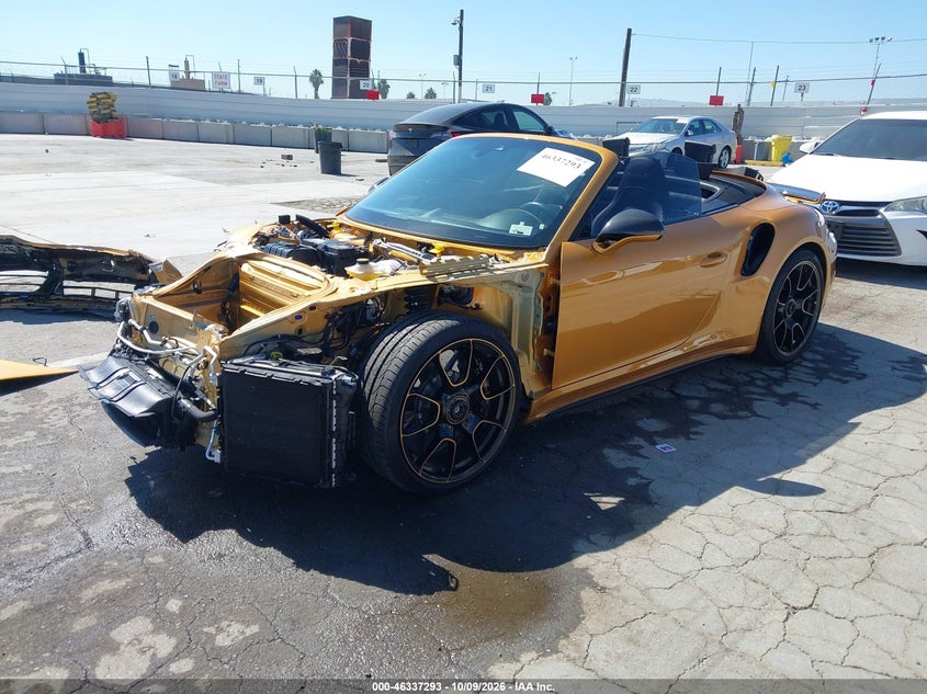 2019 Porsche 911 Turbo/Turbo S, Front End, IAAI, VIN WP0CD2A94KS144619 — photo 2