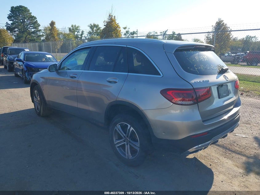 Vin: w1n0g8eb3lf811838, lot: 46837568, mercedes-benz glc 300 4matic 20203