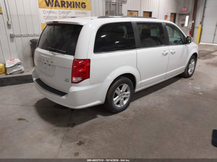 Vin: 2c4rdgcg7jr215671, lot: 46837578, dodge grand caravan sxt 20184