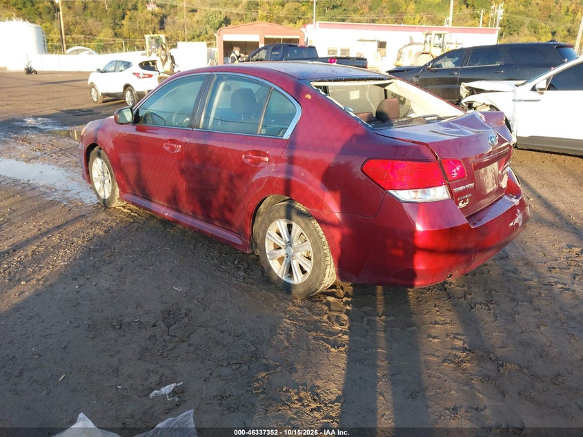 Vin: 4s3bmbc67a3246519, lot: 46837611, subaru legacy 2.5i premium 20103