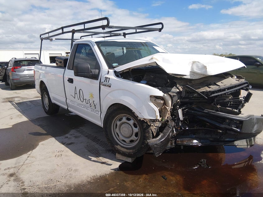 Vin: 1ftmf1cbxjkd46663, lot: 46837618, ford f-150 xl 20181