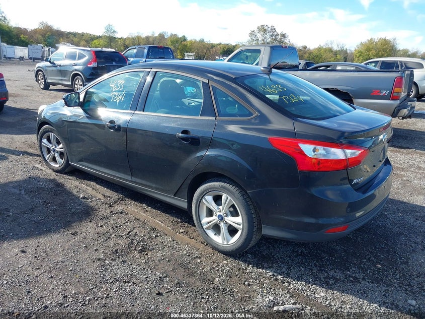 Vin: 1fadp3f28dl338098, lot: 46837623, ford focus se 20133