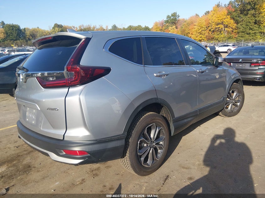 Vin: 2hkrw2h84lh691603, lot: 46837631, honda cr-v awd ex-l 20204